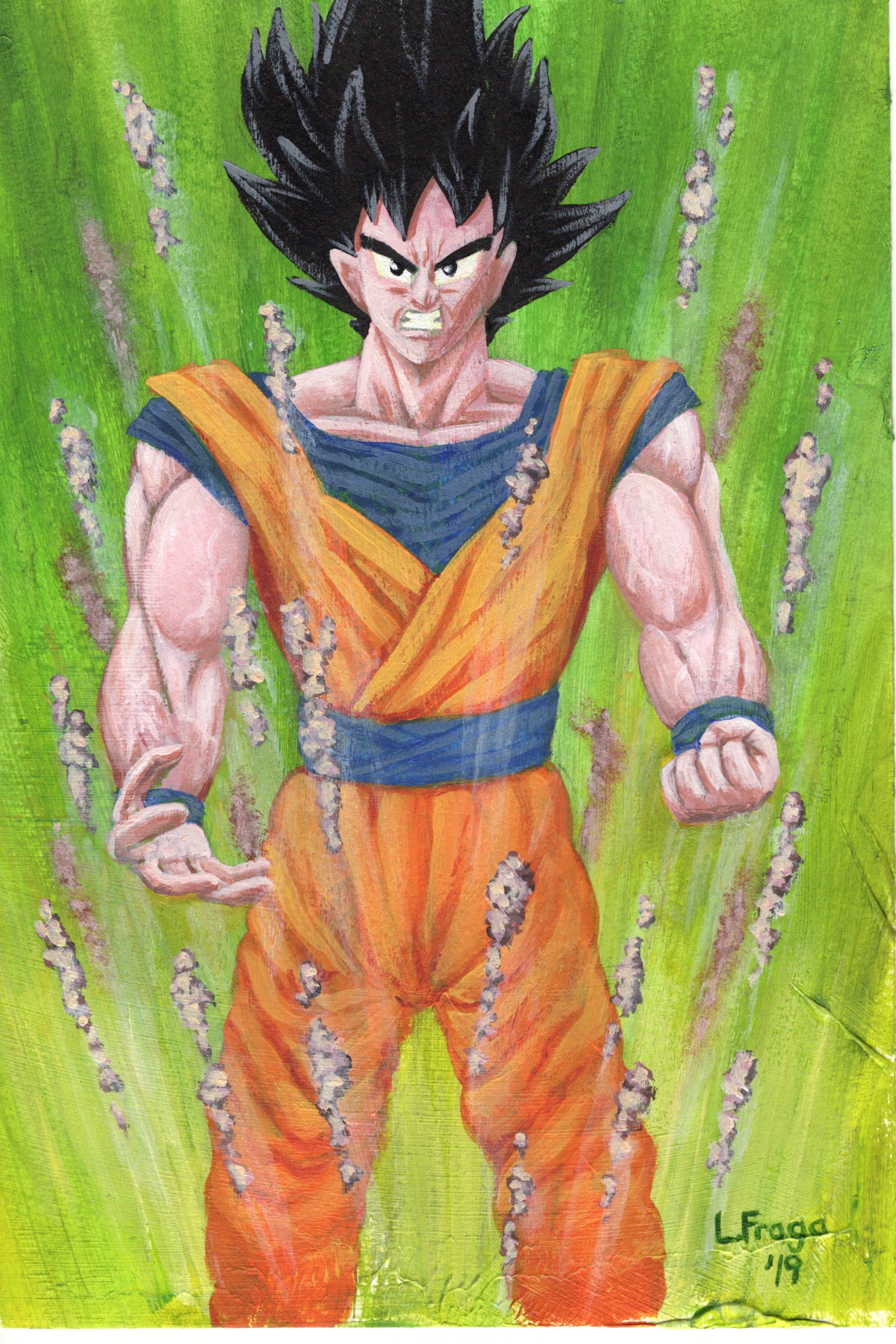 Artwork: Goku